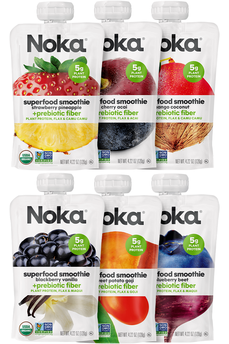 Variety Pack, Superfood Smoothies + Prebiotic Fiber