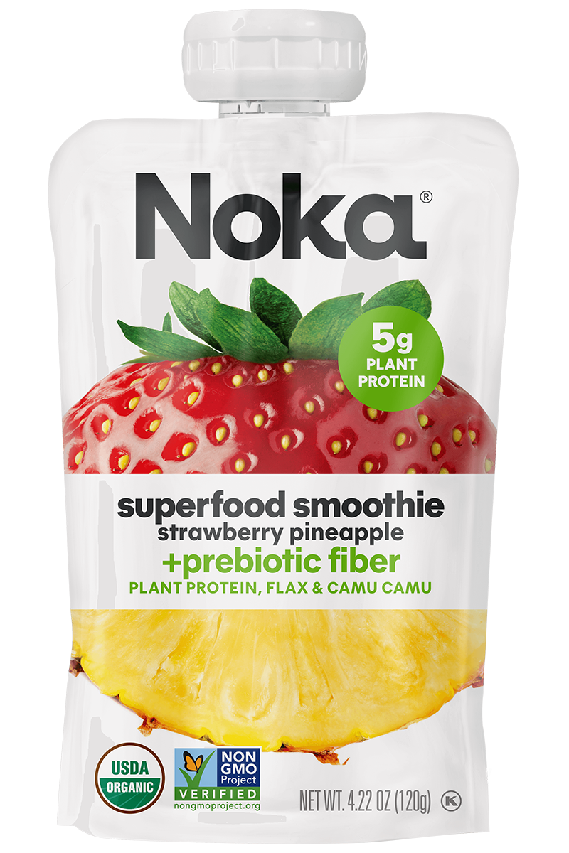 Strawberry Pineapple, Superfood Smoothie + Prebiotic Fiber